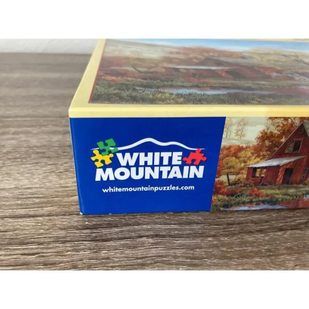 White Mountain Friends in Autumn 1000 Piece Jigsaw Puzzle Landscape‎ 2022